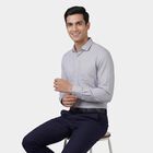 Men's Formal Shirt, हल्का ग्रे, small