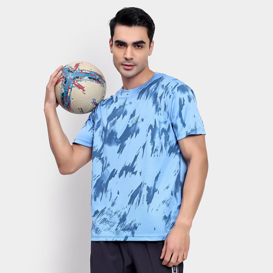 Men's Drifit T-Shirt, Light Blue, large image number null