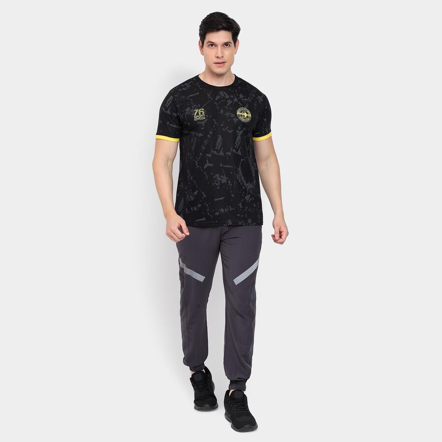 Men's Drifit T-Shirt, काला, large