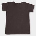 Boys' 100% Cotton Half Sleeves T-Shirt, Dark Grey, small image number null