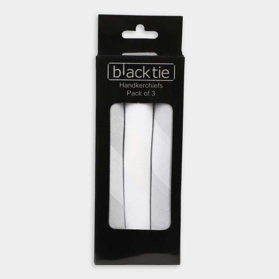 Men's Hanky, Dark Grey, large