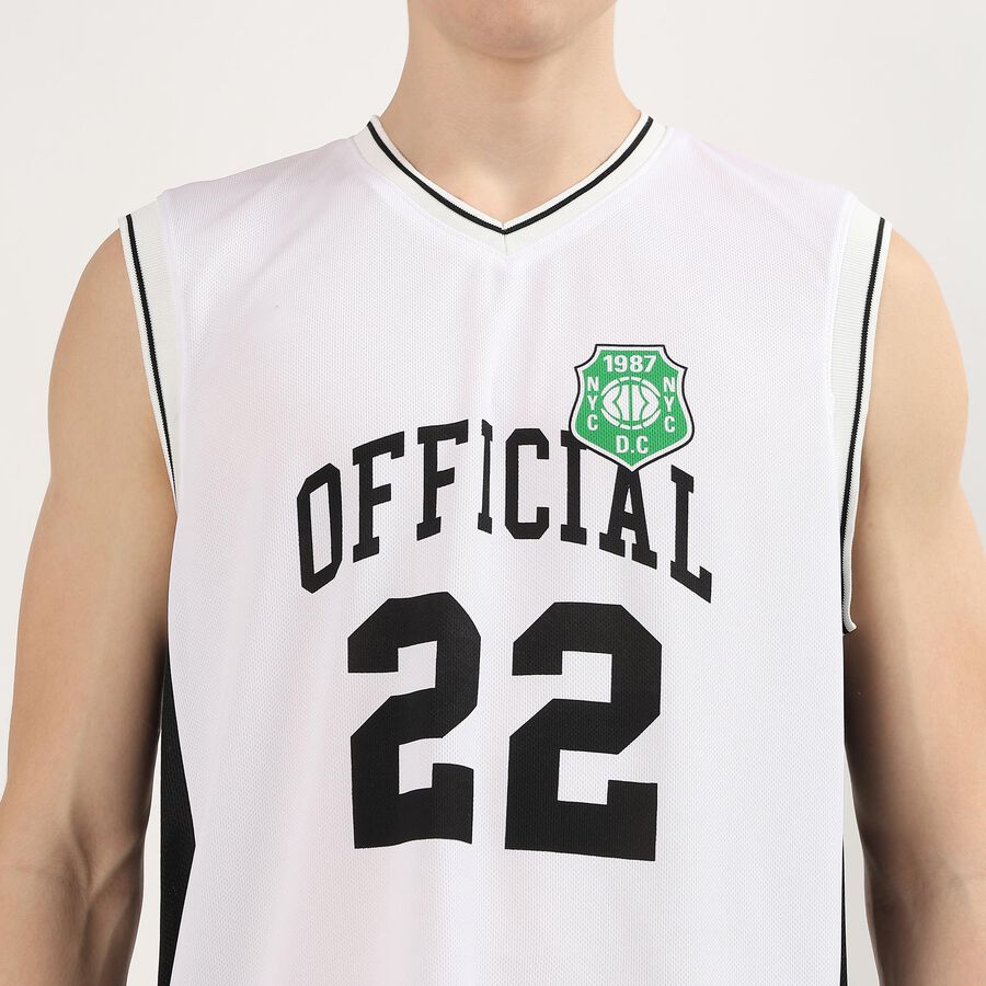 Men's Bright Snow White V-Neck Athleisure T-Shirt, White, large