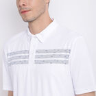 Printed Polo T-Shirt, White, small image number null