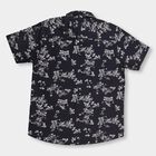 Boys' 100% Cotton Casual Shirt, Navy Blue, small image number null