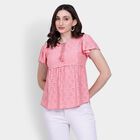 Ladies' Top , गुलाबी, small image number null