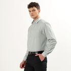 Men's Regular Collar Formal Shirt, Light Green, small image number null