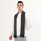 Men's Muffler, काला, small image number null