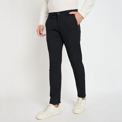 Men's Slim Fit Casual Trousers