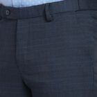 Men's Slim Fit Formal Trousers, नेवी ब्लू, small image number null