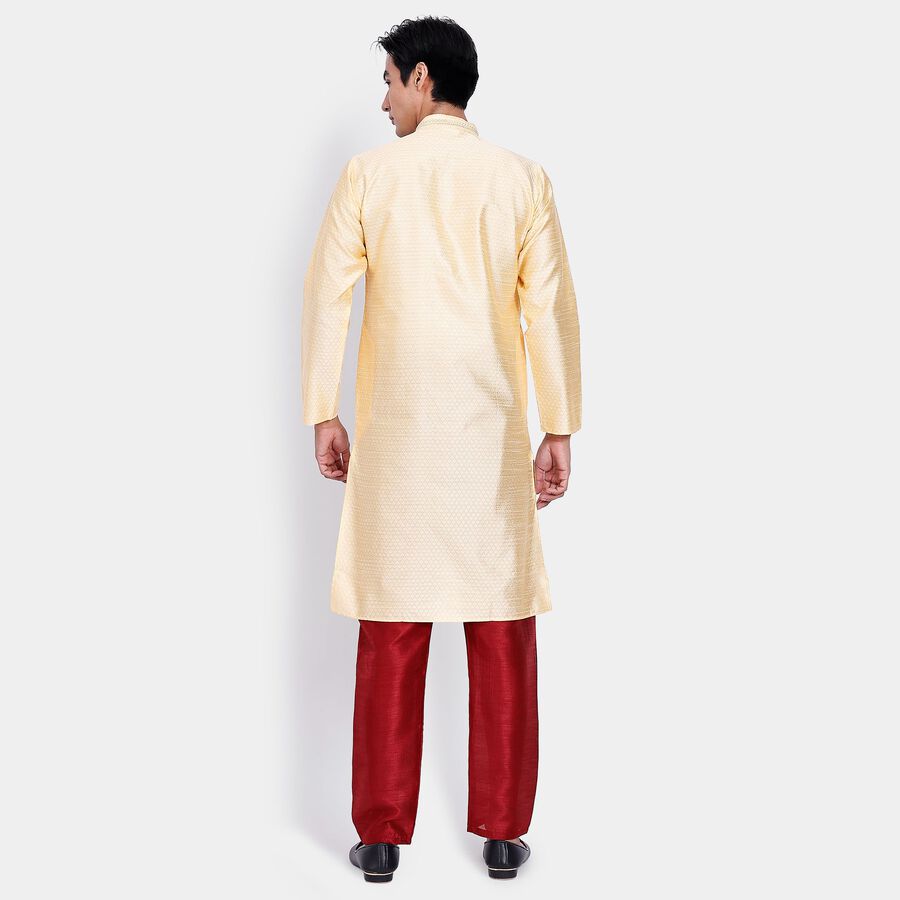 Men's Kurta Pyjama, Golden, large image number null