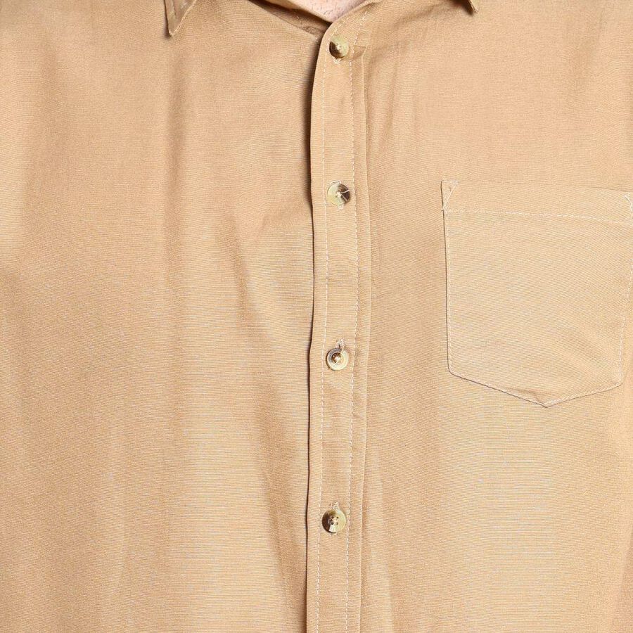 Men's Casual Shirt , गहरा पीला, large image number null