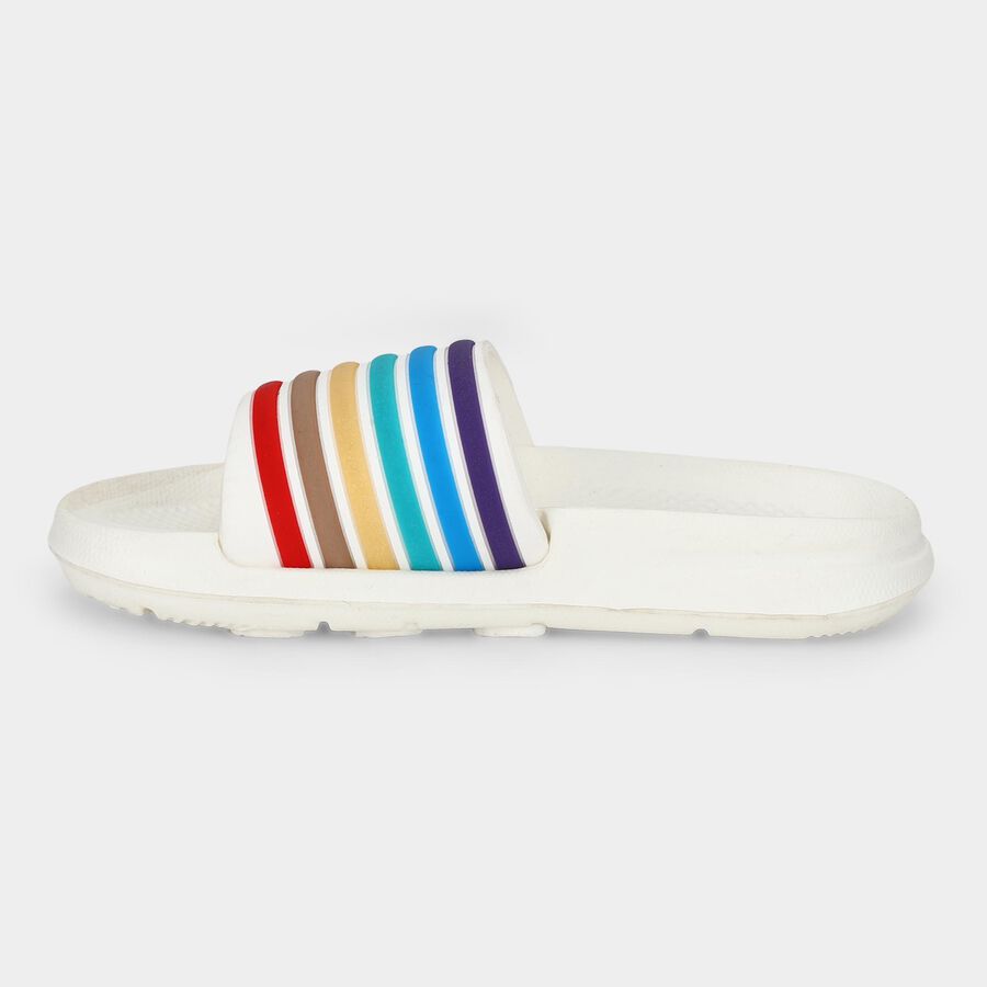 Girls' Slipper, सफ़ेद, large