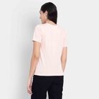 Round Neck T-Shirt, Peach, small image number null