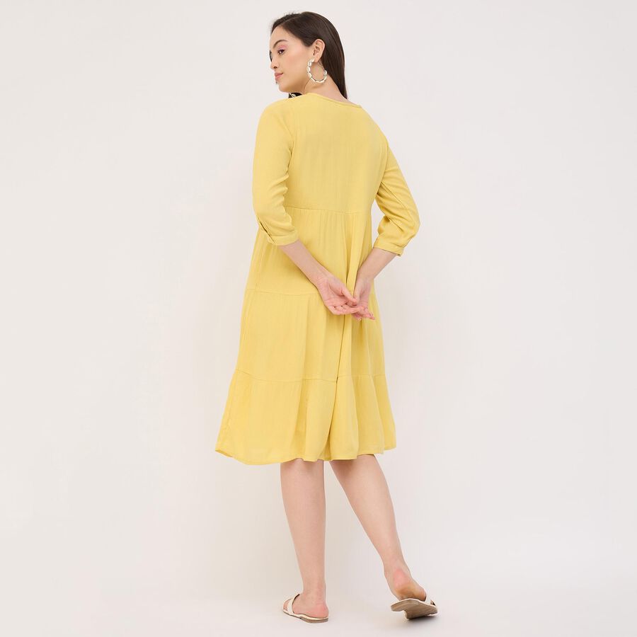 Ladies' Dress, Khaki, large image number null