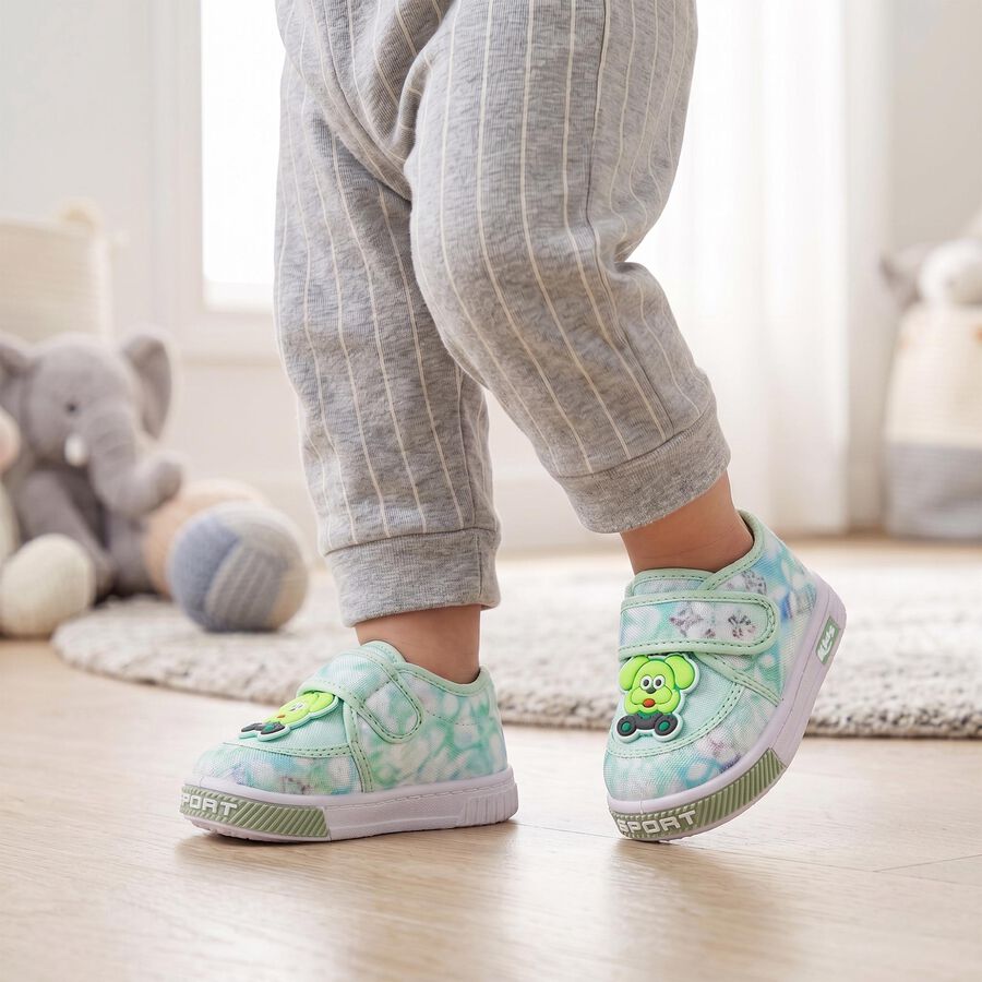 Boys' Shoes, हरा, large
