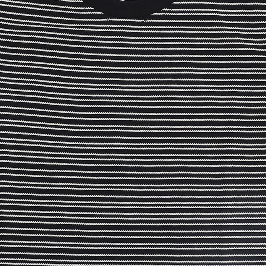 Boys Black Crew Neck Casual Half Sleeve T-Shirt, काला, large image number null