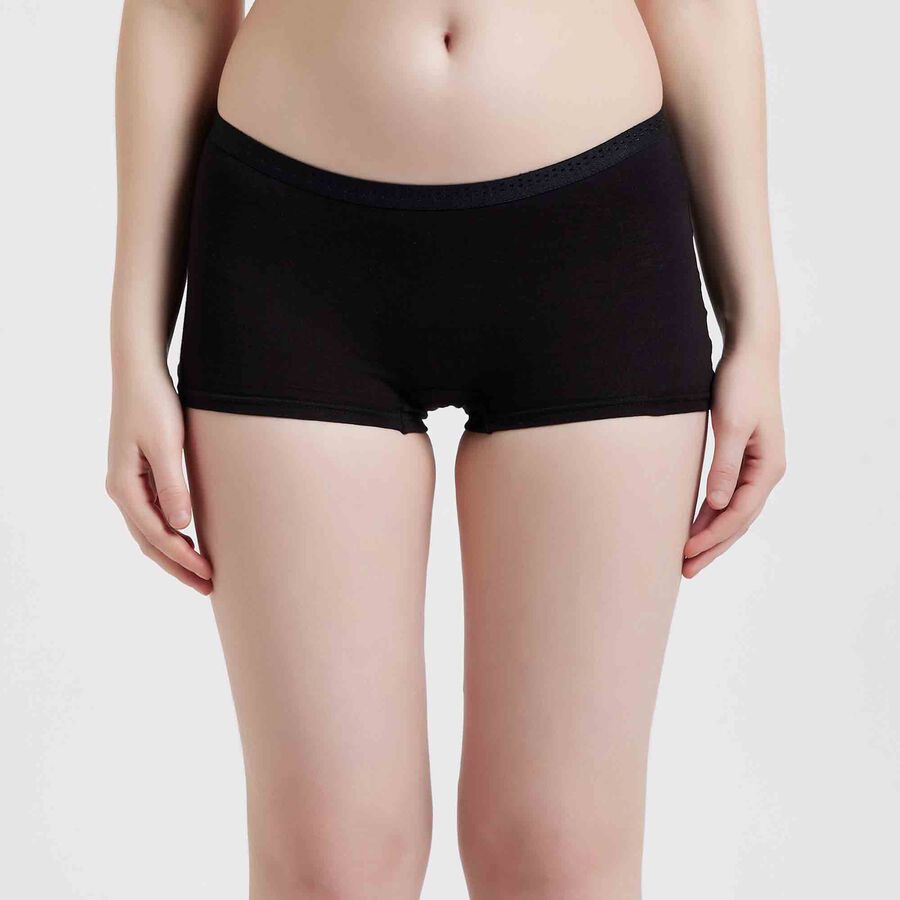 Solid Panty, Black, large image number null