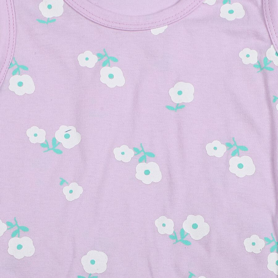 Girls' Frock, Lilac, large