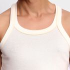 Men's 100% Cotton Gym T-Shirt, ऑफ व्हाइट, small image number null