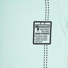 Boys' Half Sleeves T-Shirt , एक्वा, small image number null