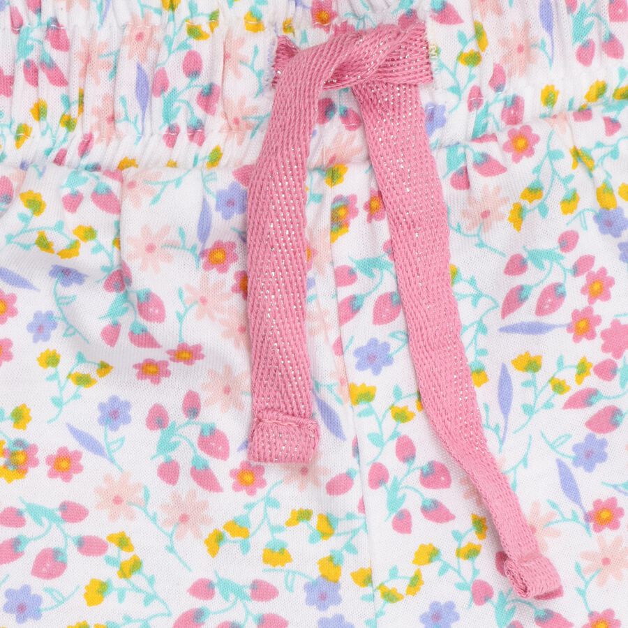 Girls' Shorts , सफ़ेद, large image number null