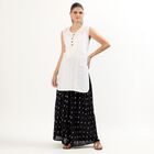 Women's Black Printed Straight Fit Lehenga Skirt , Black, small image number null