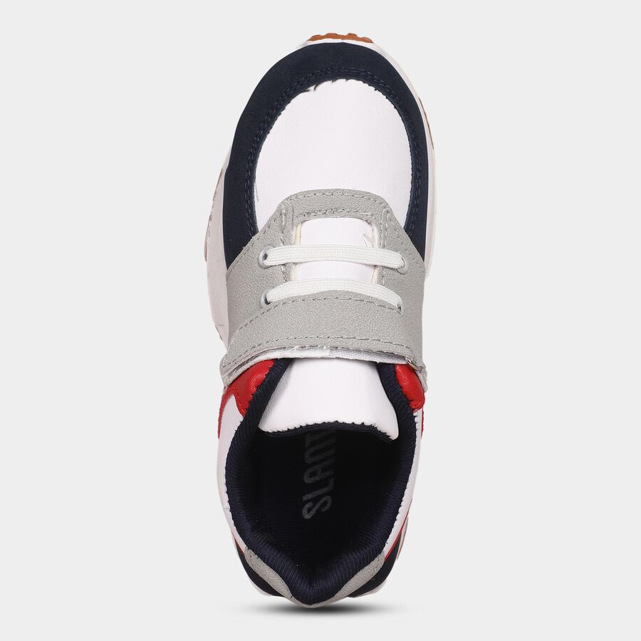 Boys' Shoes, Navy Blue, large image number null