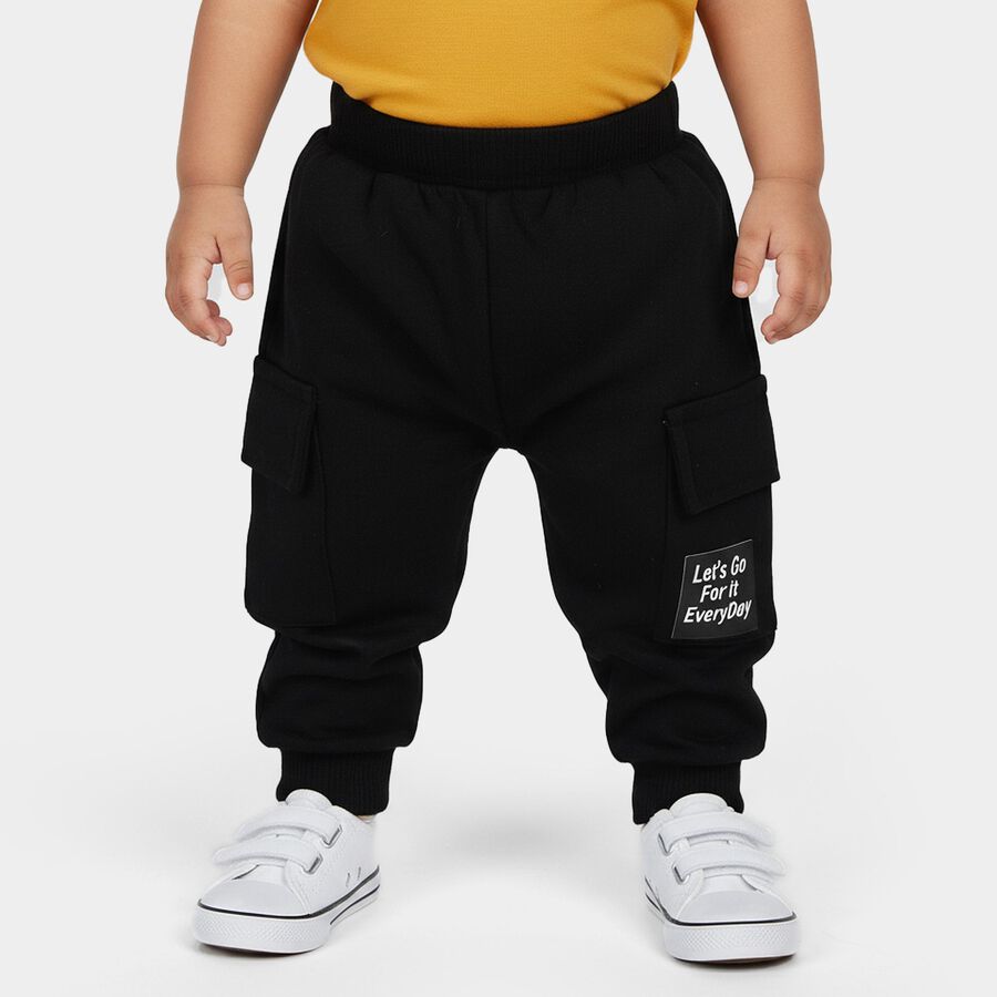 Infants' Pyjama, काला, large