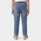 Boys Blue Cargo Fit Utility Jeans, Mid Blue, small