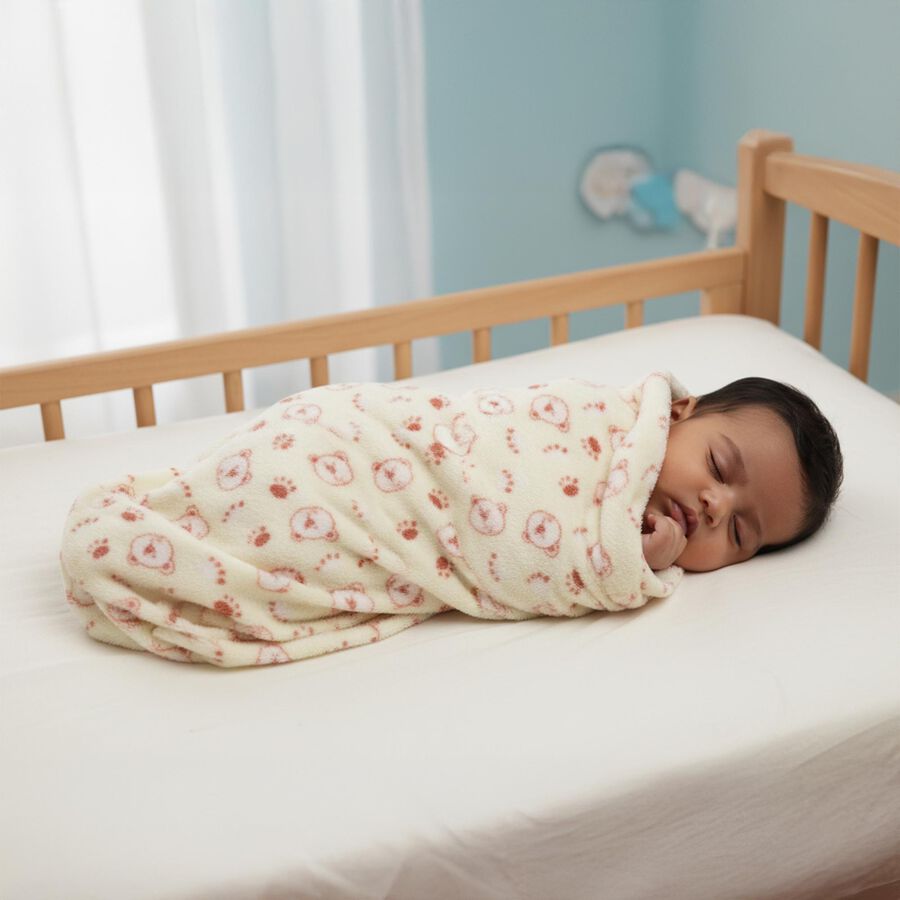 Infants' Blanket, Yellow, large image number null
