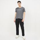 Men's Drifit T-Shirt, गहरा ग्रे, small