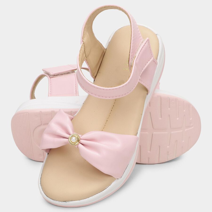Girls' Sandal, गुलाबी, large image number null