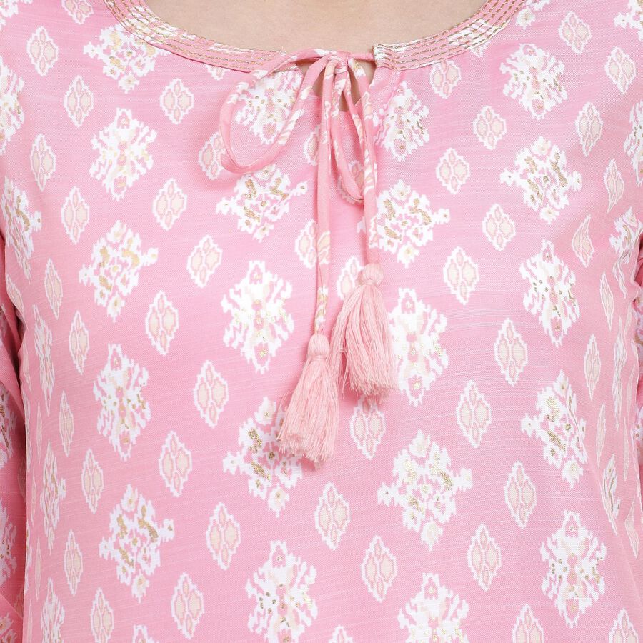 Ladies' Kurta, गुलाबी, large
