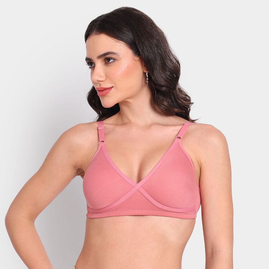 Ladies' Bra, हल्का गुलाबी, large image number null