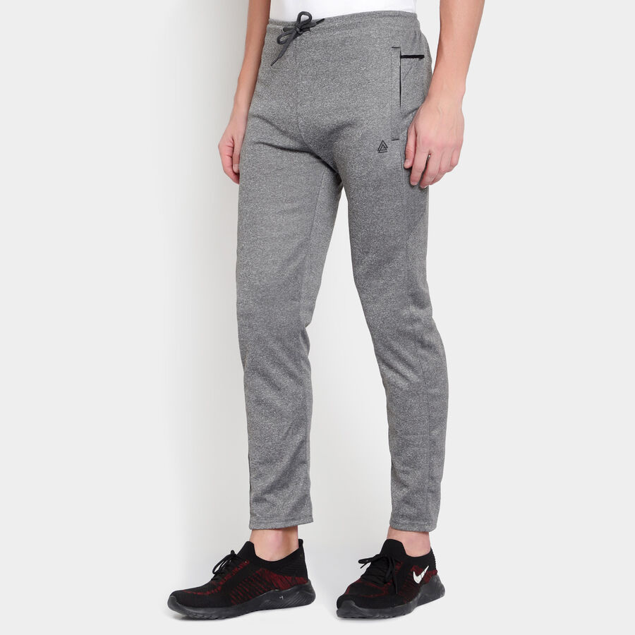 Printed Track Pants, Light Grey, large image number null