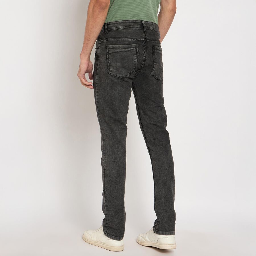 Men's Skinny Jeans , Dark Grey, large image number null