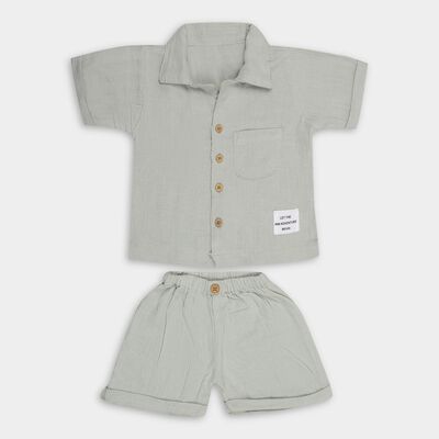 Infant Boys' 100% Cotton Baba Suit