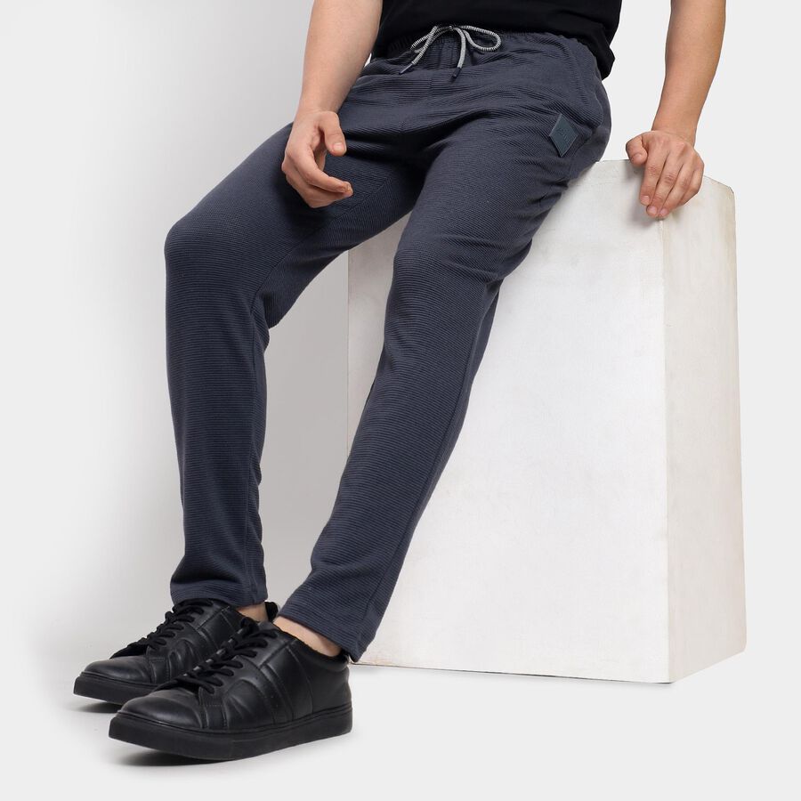 Men's Track Pants , Dark Grey, large