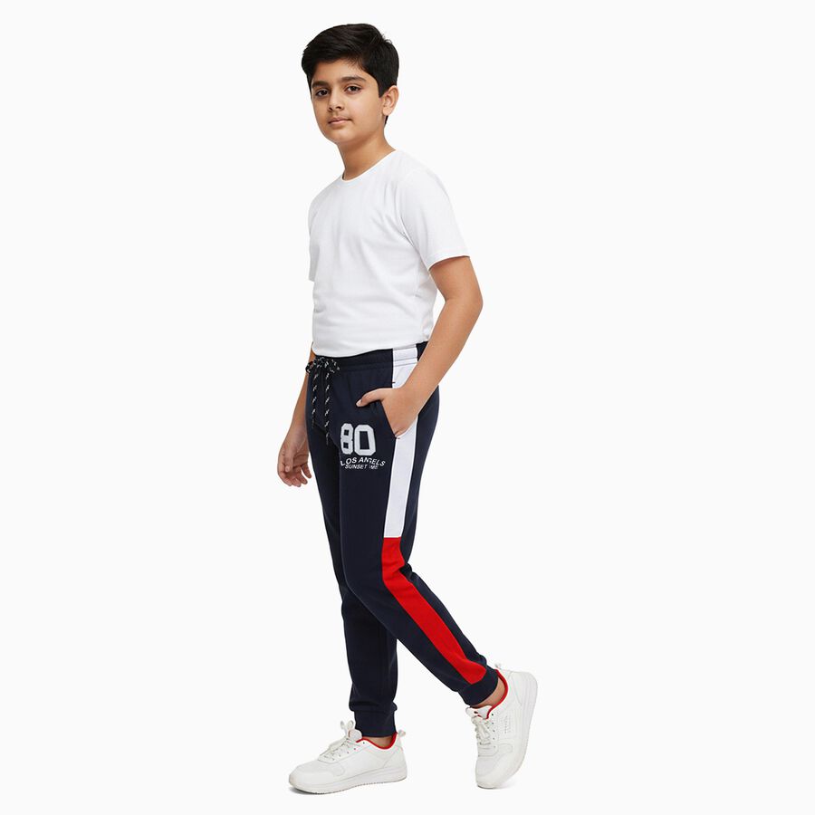 Boys' Pyjama, Navy Blue, large