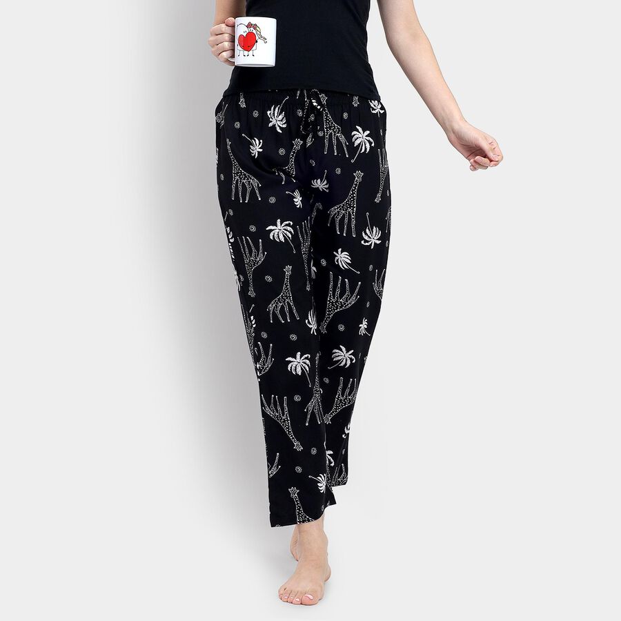 Ladies' Pyjama , Black, large image number null