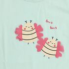 Girls' 100% Cotton T-Shirt, हल्का हरा, small image number null