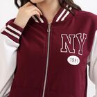 Ladies' Sweatshirt, वाइन, small image number null