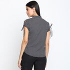 Checks 3/4th Sleeves Shirt, Black, small image number null