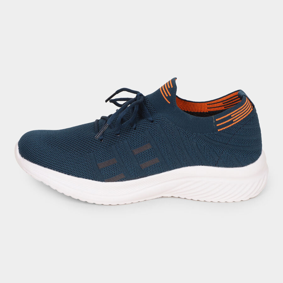 Men's Sports Shoes, Teal Blue, large image number null