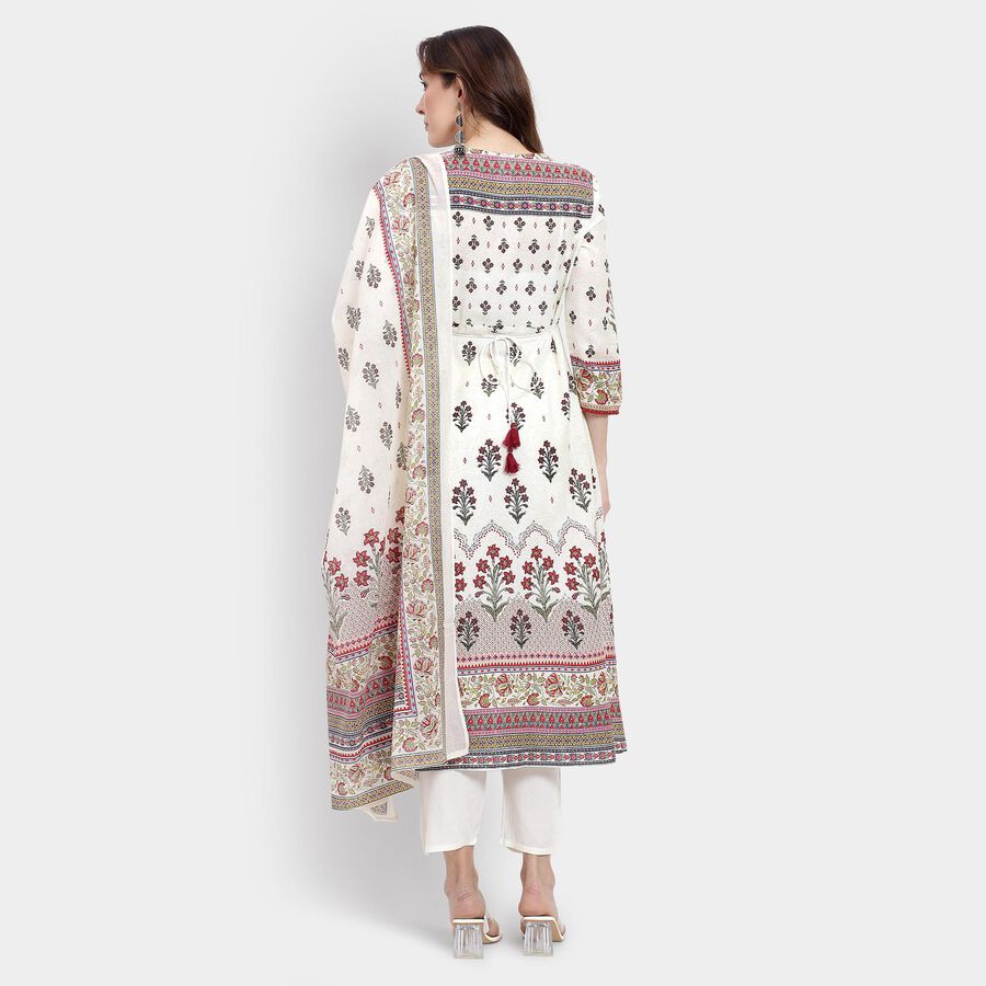 Ladies' Ethnic Set , ऑफ व्हाइट, large image number null