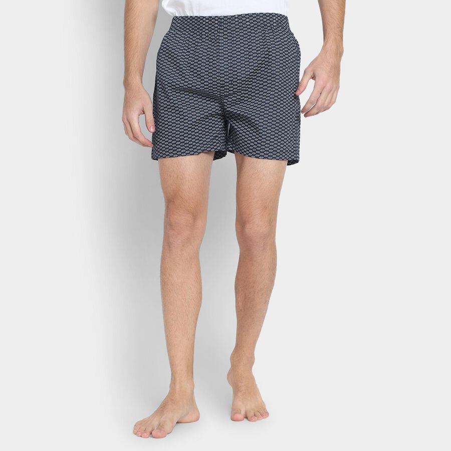Men's 100% Cotton Boxers , नेवी ब्लू, large image number null