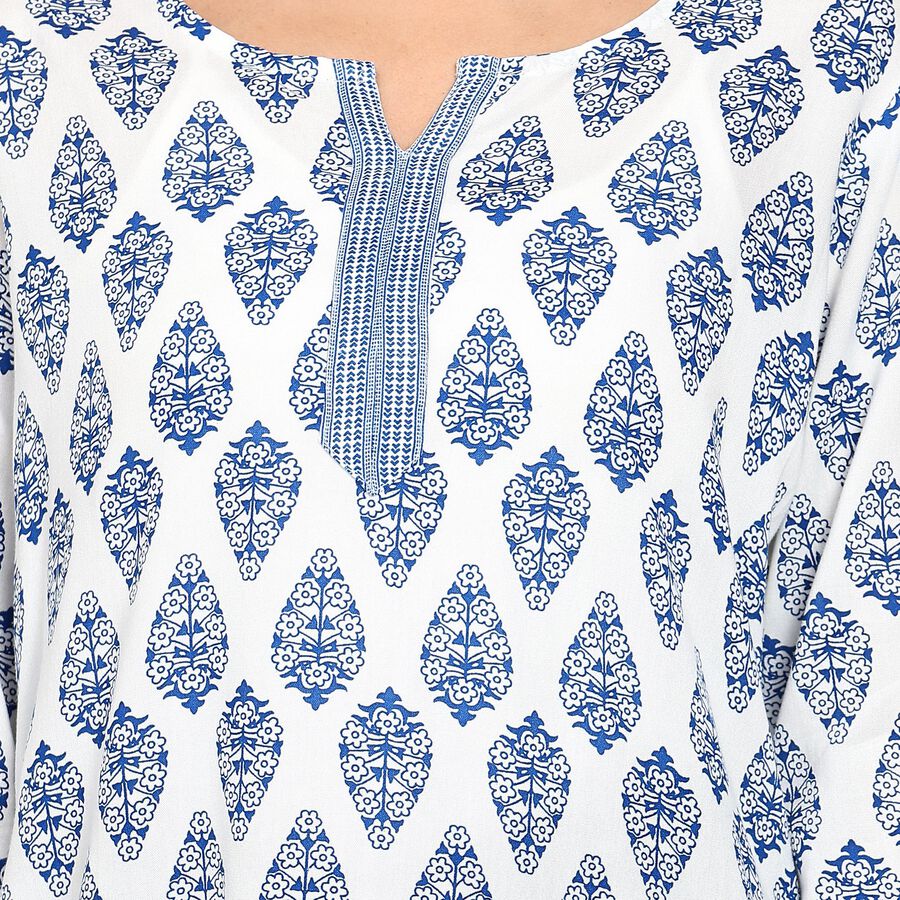 Ladies' Kurti , White, large image number null