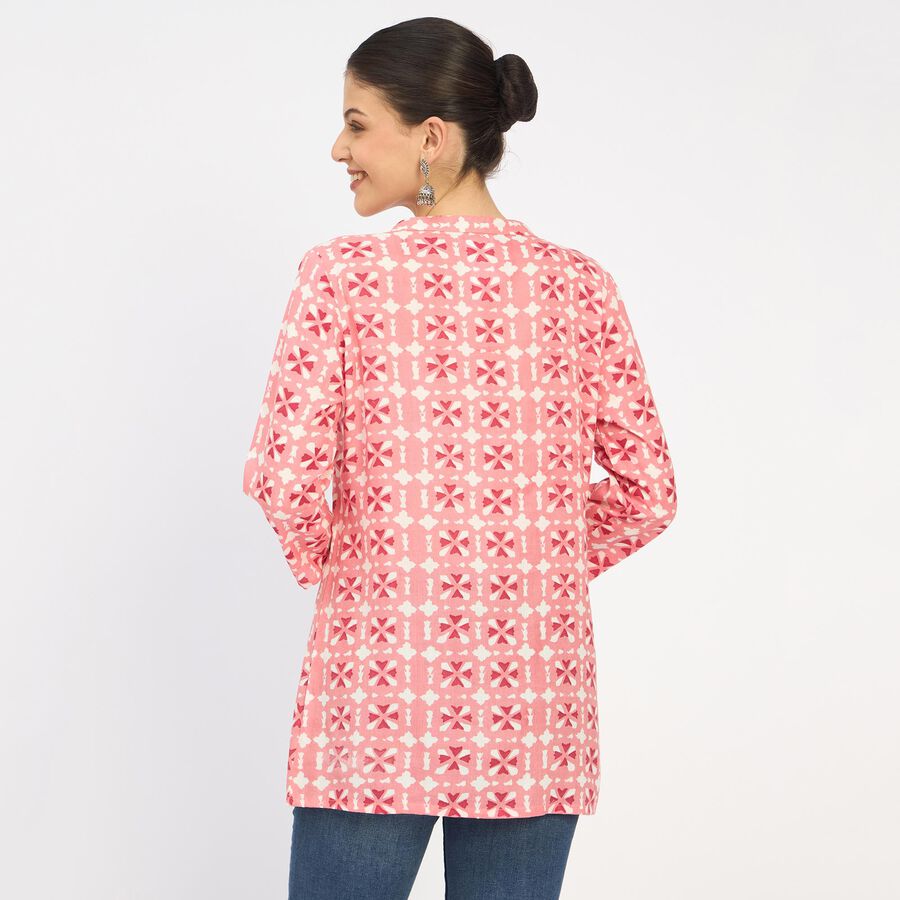 Ladies' Kurta, हल्का गुलाबी, large image number null