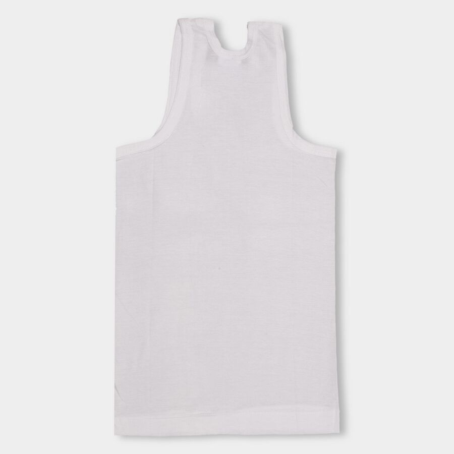 Boys' 100% Cotton Vest , Yellow, large image number null
