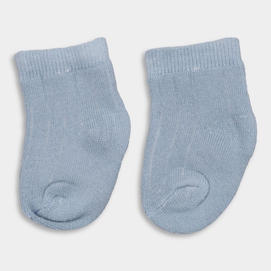 Infants' Socks (Pack of 2), Light Blue, large image number null